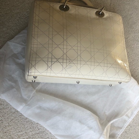 Authentic Lady Dior Satchel Bag - Picture 7 of 14